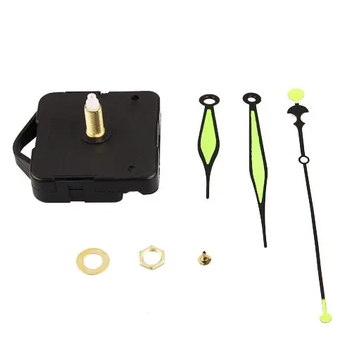 

Quartz Clock Movement Mechanism DIY Repair Parts + LumInous Hands