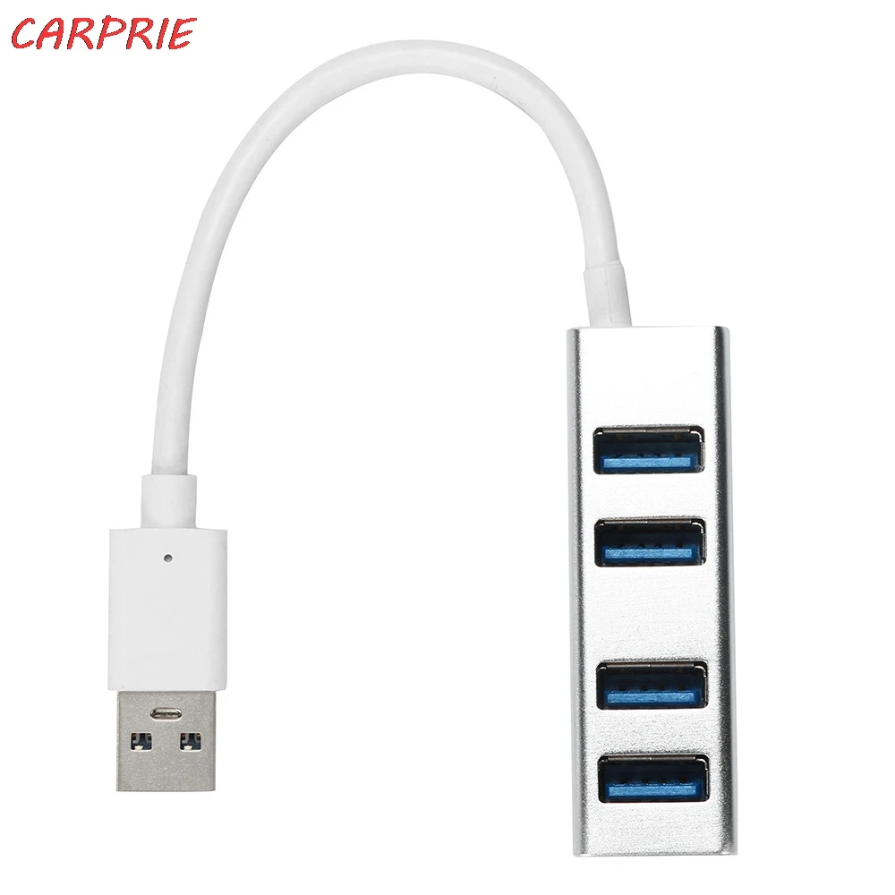 

CARPRIE 4 Port USB HUB 3.0 OTG HUB USB Splitter With Micro Charging Interface Port Surport Mac/Vista/Windows Promotion Z30409