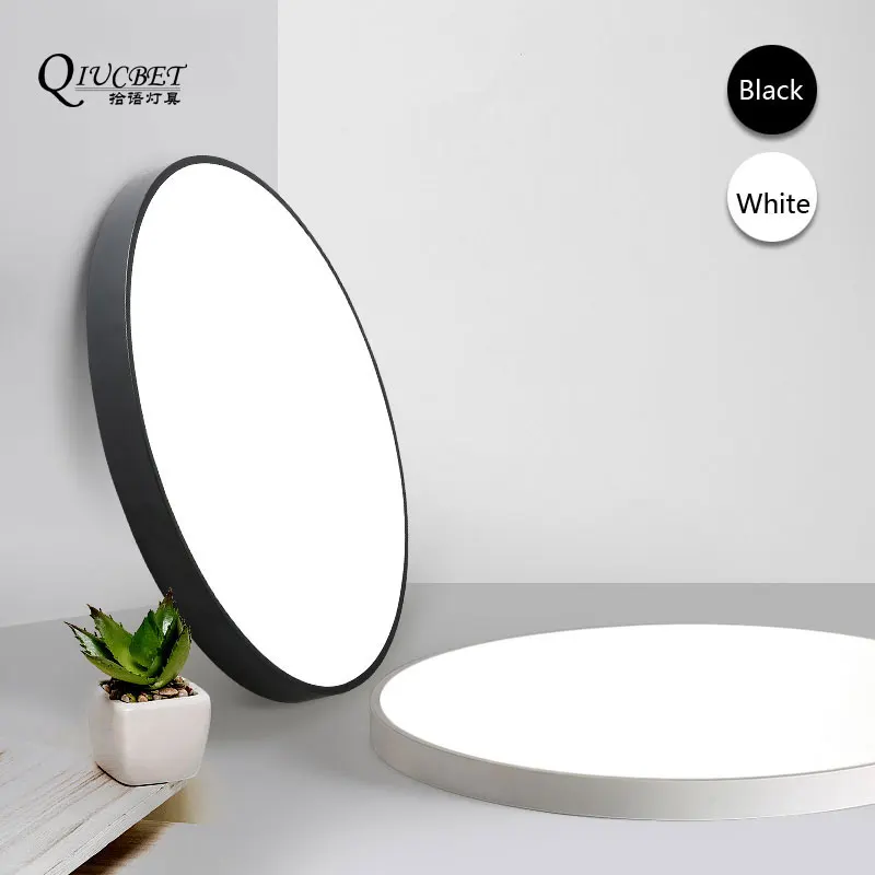 

Modern Ceiling Lights in Ceiling Lights LED Round Light For Living Room Black/White color Dimmable light fixtures