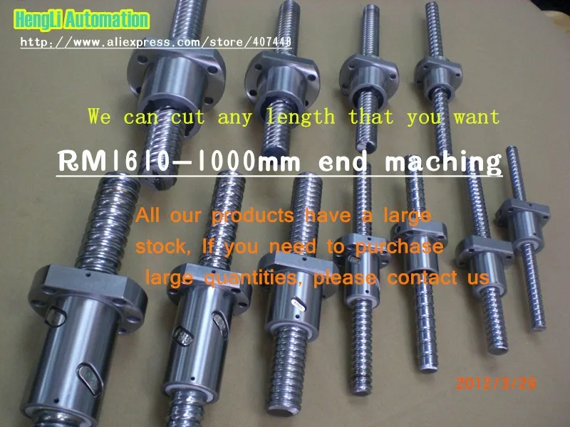 DFU2505 шарикового винта любой длины L200/300/400/500/600/700/800/900mm-Ballscrews конечную обработку для BKBF20+ Двойная гайка 1 комплект фрезерный станок с ЧПУ