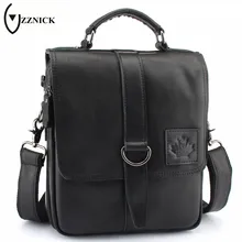 ZZNICK 2017 New Men s Shoulder Bag Satchel Genuine Cowhide Leather Messenger Bag Hight Quality Crossboby
