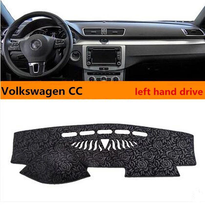 New arrival left hand dirve luxury style car dashboard mat for
