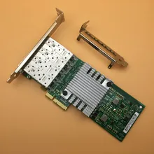 I350AM4 чипсет I350-F4 четырехпортовый гигабитный оптоволоконный Ethernet серверный адаптер карта NIC