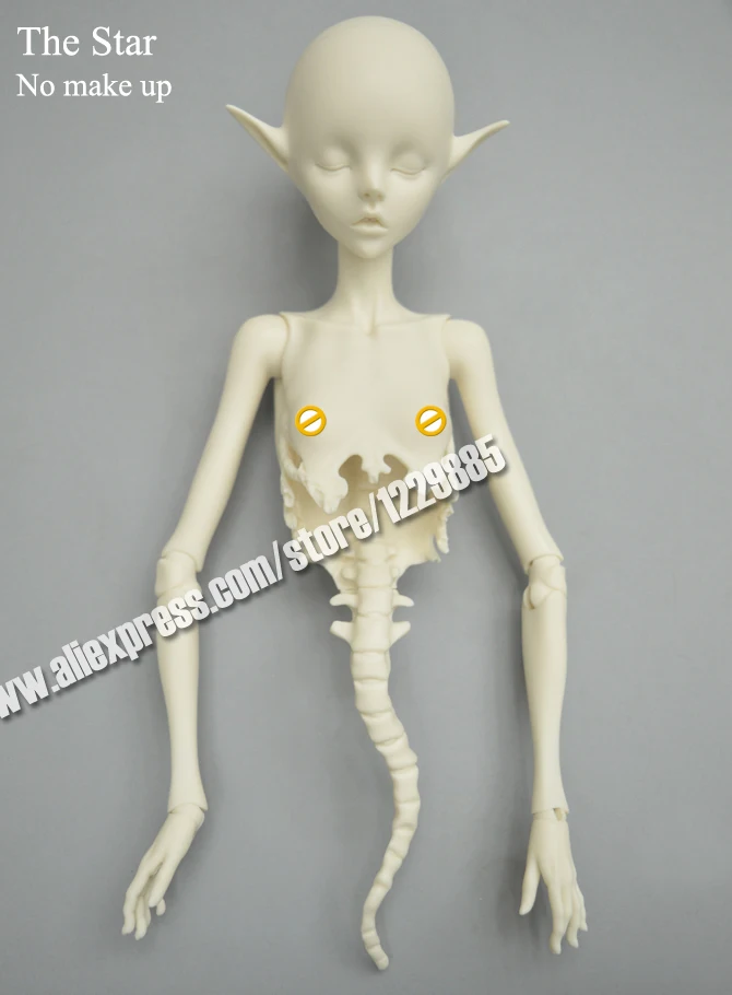 HeHeBJD 1/6 Луна и Звезда игрушка куклы Смола bjd бесплатные глаза