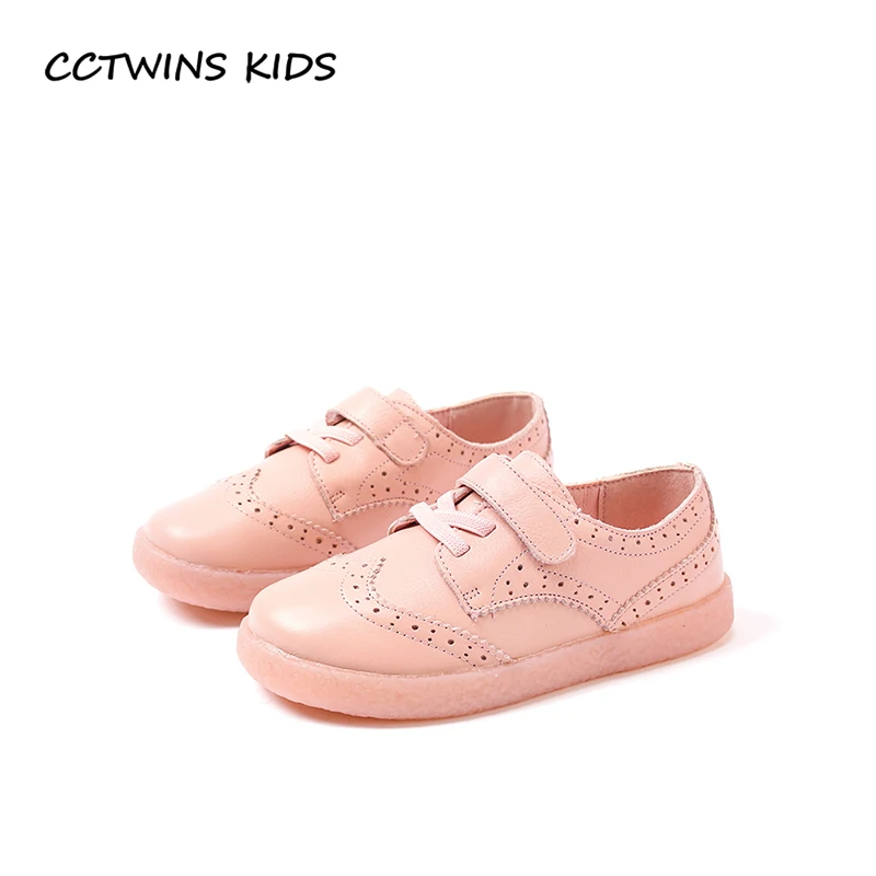 

CCTWINS KIDS 2018 Autumn Baby Boy Genuine Leather Flat Children Black Fashion Oxford Girl Brand Casual Shoe Toddler GX1974