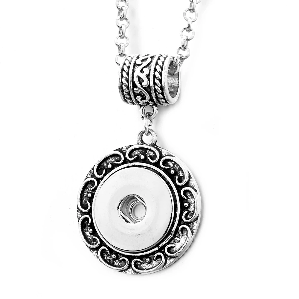 Snap Button Pendant fits 18 mm snap buttons