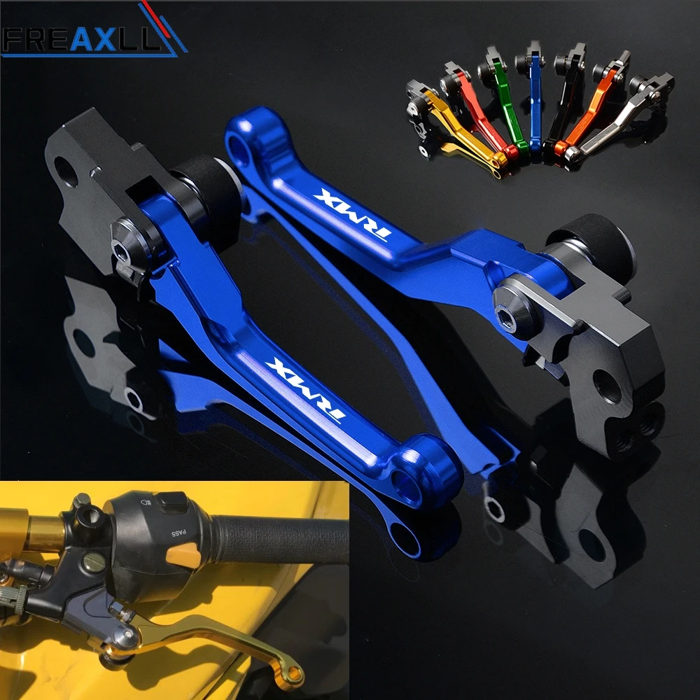 

For Suzuki RMX250S RMX 250S RMX250 S RMX 250 S RMX 1993 1994 1995 1996 Levers Motorcycle CNC Pivot Brake Clutch Levers