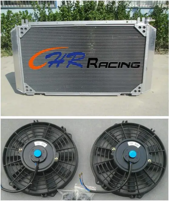 aluminum radiator & silicone hoses for Nissan Patrol GQ Y60 4.2 Diesel