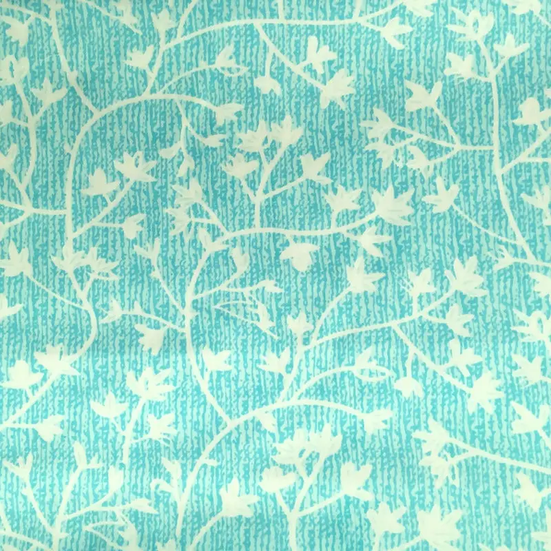 

1 piece 160*50cm 100% Cotton Fabic Blue Leaves Toys Tilda Cloth Patchwork Sewing Tissue for Toys Bags Quilting PB181