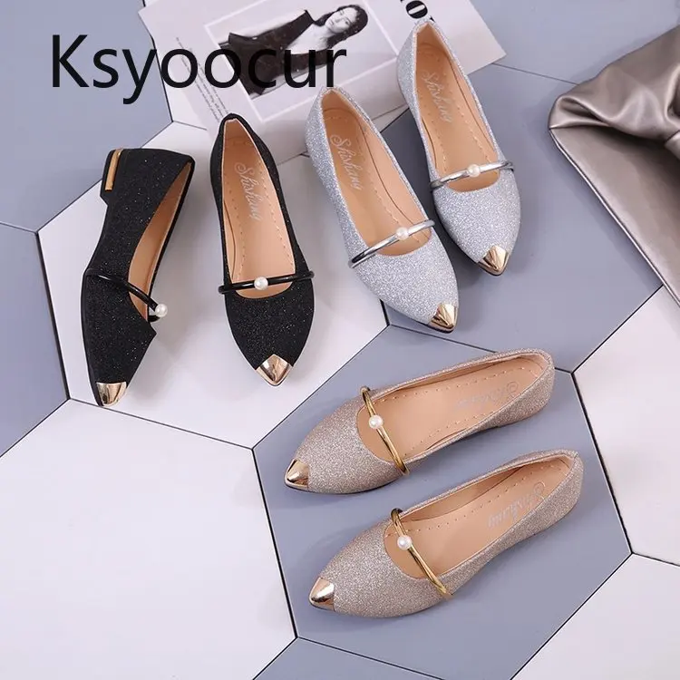 ladies flat pumps