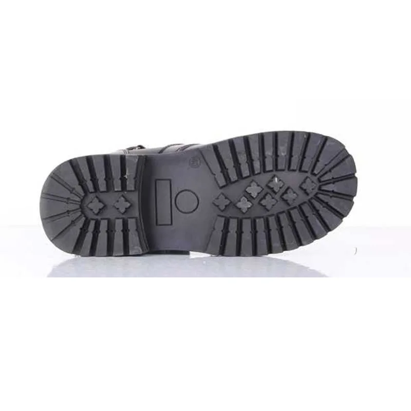 Ботинки в байкерском стиле; Мужская обувь; армейские ботинки; мужские военные ботинки; коллекция года; кожаные зимние черные ковбойские ботинки в готическом стиле; ботинки в стиле панк