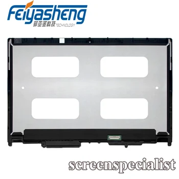 

13.3'' Touch Screen Glass Digitizer FHD LCD Display Assembly+Frame for Lenovo Thinkpad Yoga 370 20JH 20JJ 01HY320 LQ133M1JX15