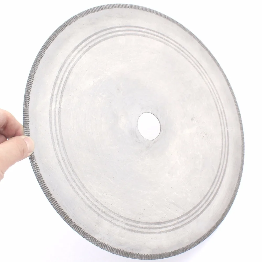 12" inch 300 mm Diamond Lapidary Saw Blade Notched Rim Thickness 1.5mm