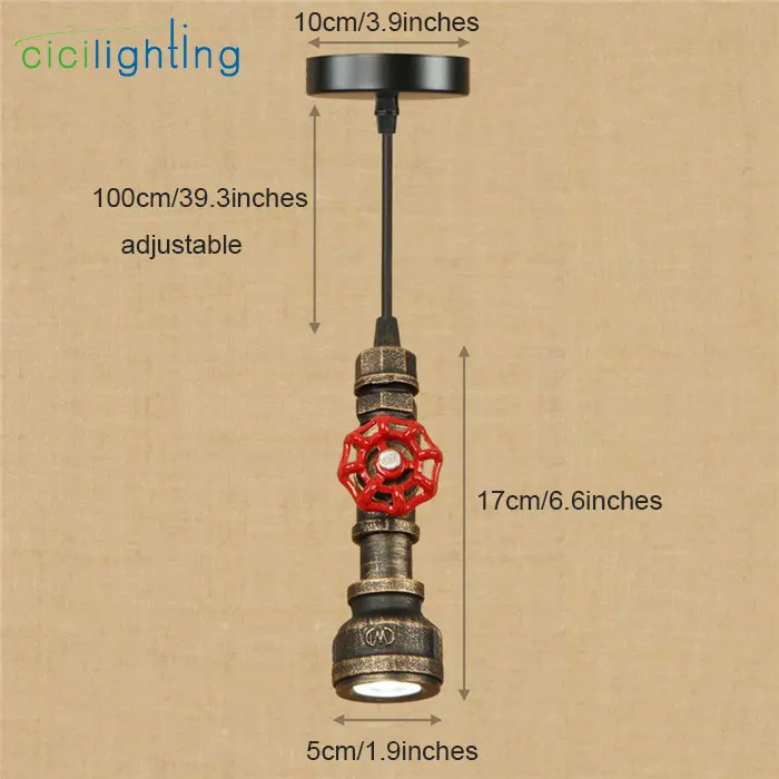 Художественный декоративный светодиодный подвесной светильник с железной трубкой, винтажный 5 Вт Светодиодный светильник для складских лестниц, выставочного зала, подвеска Lustres, светильник в скандинавском стиле