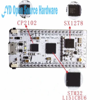 

1pcs STM32L151CBU6 Development Board LoRa Low-Power IoT Node CP2102 USB to Serial Port