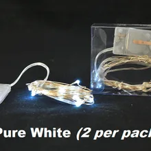 100 шт./лот 9 цветов белый теплый белый rgb Микро Мини светодиодный Батарея строки для свадьбы событие рождественских праздников украшения