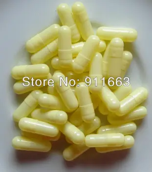 

4# 2,000pcs.light yellow-light yellow colored capsules! empty gelatin capsules sizes 4(joined or seperated capsules available!)