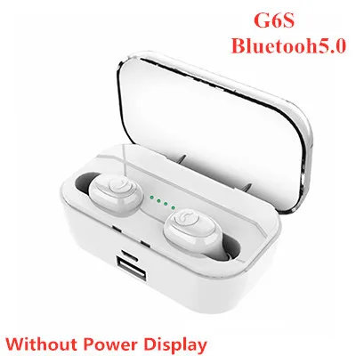 Bluetooth 5,0 наушники TWS 8D True стерео Беспроводная гарнитура IPX7 водонепроницаемые спортивные басы Наушники с микрофоном 3500 мАч зарядная коробка - Цвет: 4