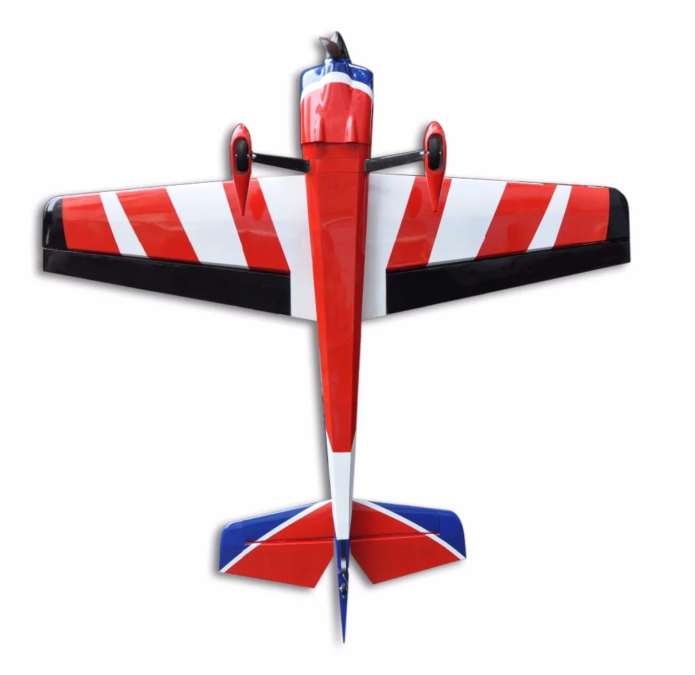Новая цветная схема Sbach 20cc 64 &quot20cc rc самолет Oracover пленка ARF RC Balsa деревянная модель