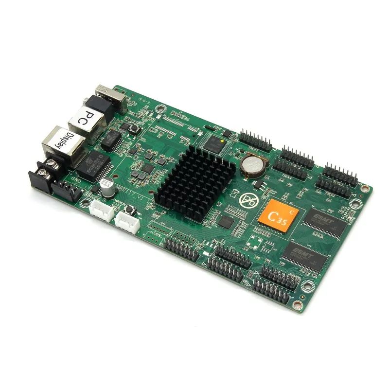 HD C35C C35 USB + Ethernet асинхронный Управление Полный Цвет видео светодиодный Экран