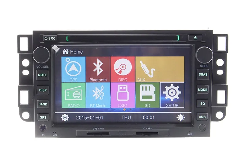 Sale 7" Car DVD Player GPS Navigation for Chevrolet Epica Captiva Aveo Lova Kalos Matiz Spark Joy Barina 2006 2007 2008 2009 2010 3