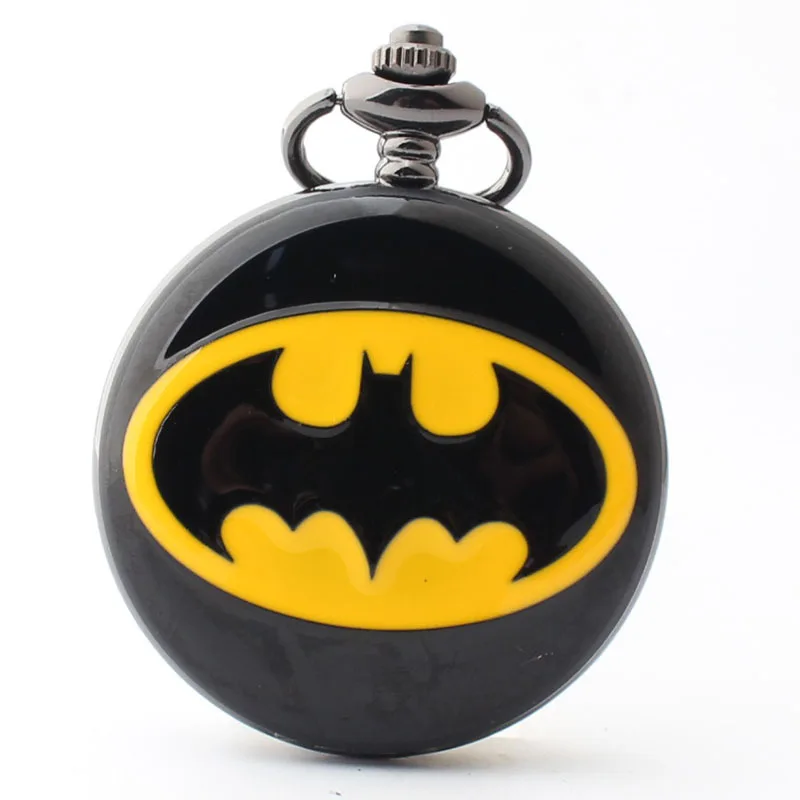 New-Fashion-Batman-Quartz-Pocket-Watch-Analog-Pendant-Necklace-Men-Women-Kid-Watches-Chain-Gift-Retro