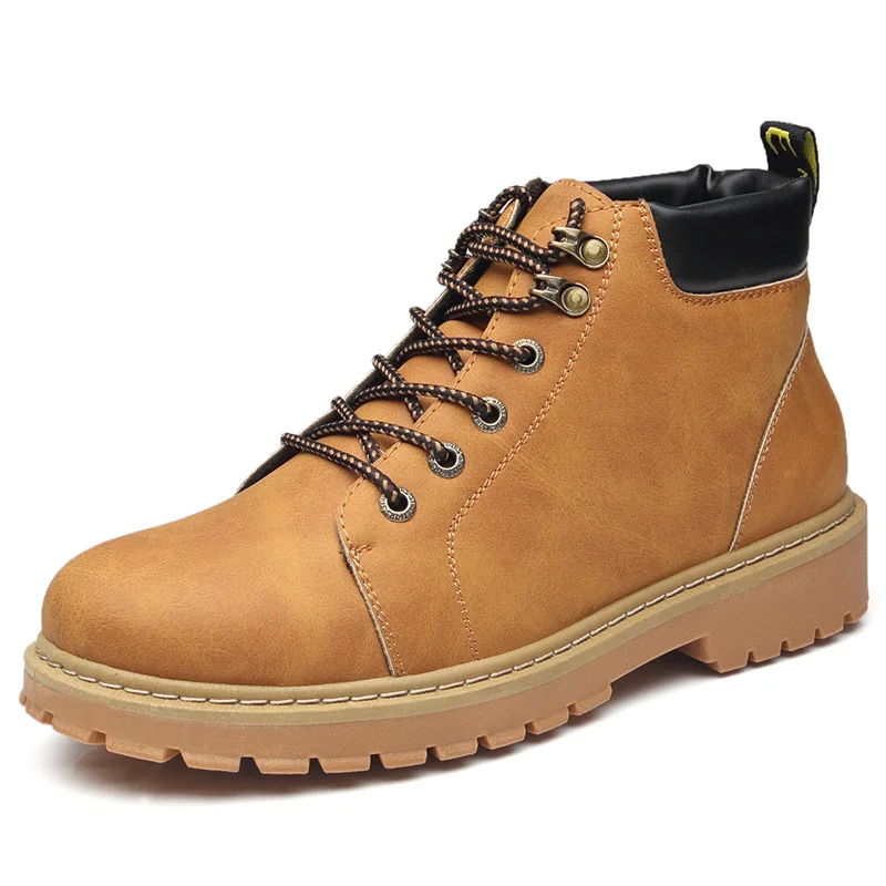 

New Fashion Men Winter Boots Super Warm Male Snow Ankle Boots Waterproof Wear-resisting Casual Boot Shoes Chaussure Homme