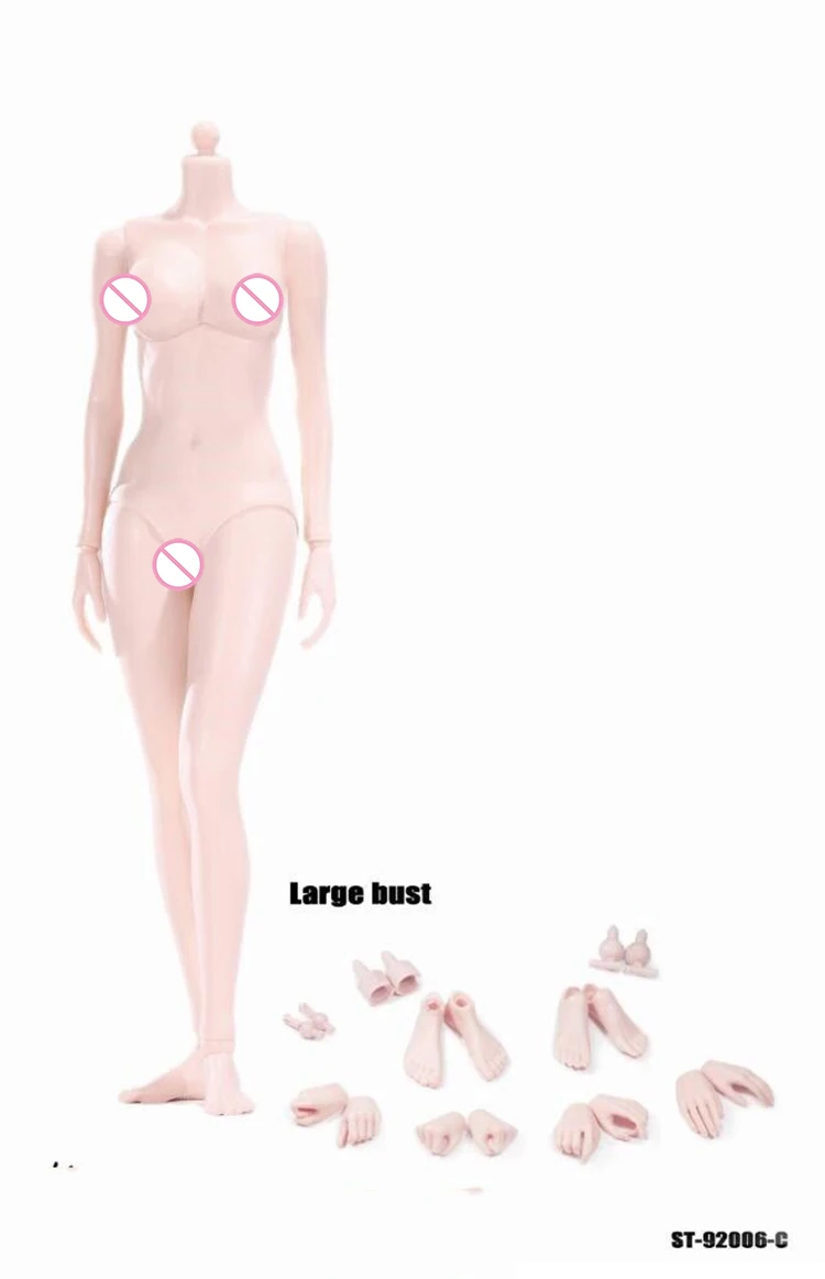 1/6 масштаб Xing серия Гибкая женская мягкая пластиковая фигура 92005/92006 загар/бледная кожа для 12 дюймов фигурка куклы