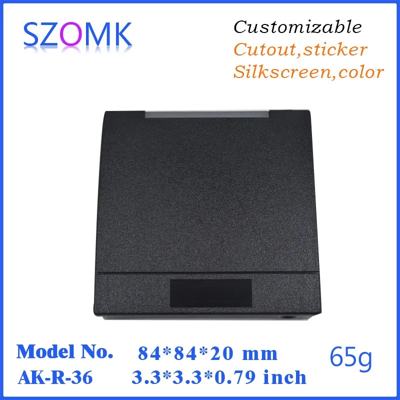 

1 piece device enclosure for alarm system  84*84*20 mm 3.3*3.3*0.79 inch plastic housing electronics enclosures of pcb design