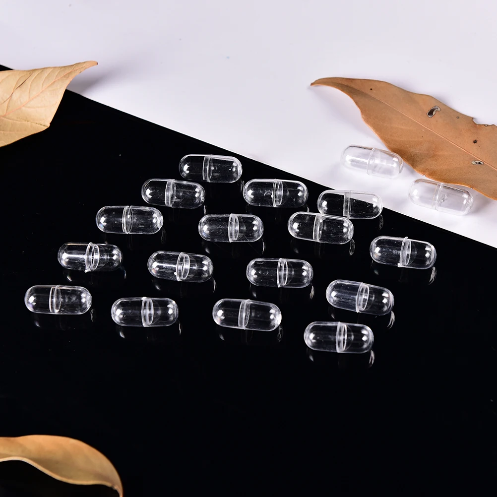 

20Pcs/pack Clear Gelatin Empty Capsules, Hollow Gelatin Capsules, Empty Pill Capsule,medicine Capsule