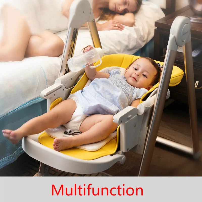  Pyramid-shaped baby dining chair children eating seat multi-function folding portable baby table st