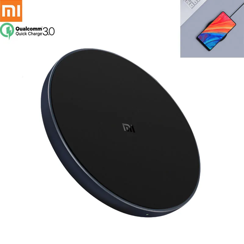 

Original Xiaomi WPC01ZM 10W MAX Quick Charge Qi Wireless Charger Type-C For iphone X iphone 8 Plus for Samsung For huawei H17