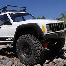 Осевой SCX10II Jeep AX90046 комплект Cherokee пульт дистанционного управления моделирование скалолазание внедорожный модель гусеничный 4x4 грузовик его супер T4Car