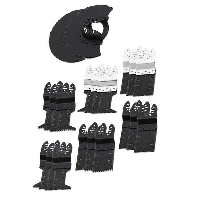 

20Pcs/Set Multi-Function Saw Blade Oscillating Multitool Saw Blade for Renovator Power Tools Cutting Diy Wood Woodworking