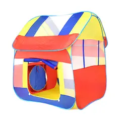 120*110*130 см Ткань Материал Цвет хижина игрушка палатка Портативный съемный Детская игрушка палатка дети открытый play