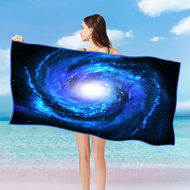 Вселенная узор быстросохнущее банное полотенце для пляжа супер мягкое полотенце для подарка на день рождения Летний Пляжный