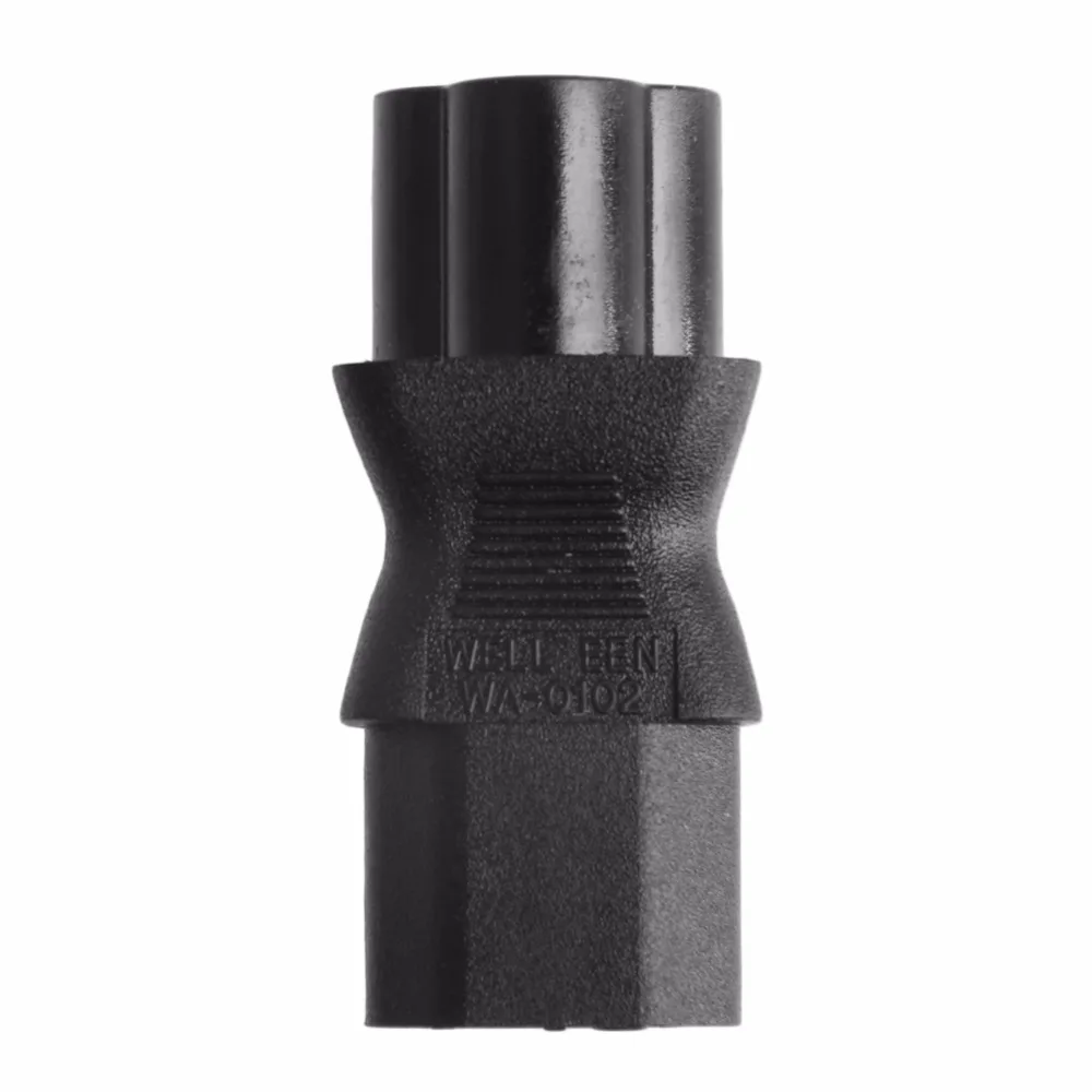 3 Pin IEC 320 C13 гнездо к C6 штепсельная вилка с разъемом типа папа адаптер питания