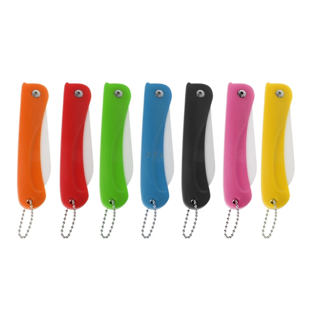 

Folding Ceramic Utility Knife Letter Opener Stationery Cutter For Fruit Tools