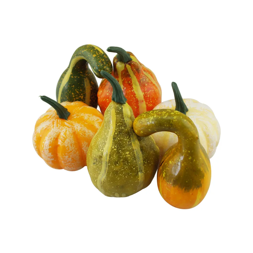 Тип полный Искусственный Фрукты поддельные овощи фотографии реквизит искусственная Тыква модель моделирование Хэллоуин Тыква набор
