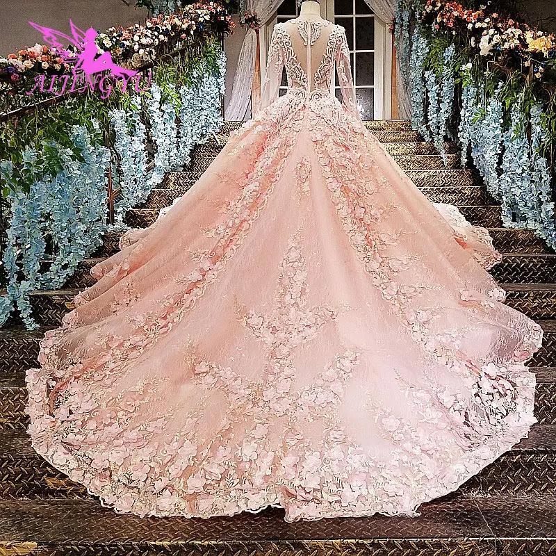 AIJINGYU Weddingdress 2021 2020 свадебные платья распродажа индивидуальный дизайн винтажное