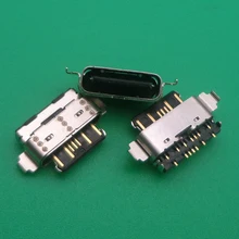 50 шт./партия для Nokia X6 TA-1099 Micro USB DC Jack зарядное устройство разъем док-станция зарядный порт Гнездо гнездовой разъем