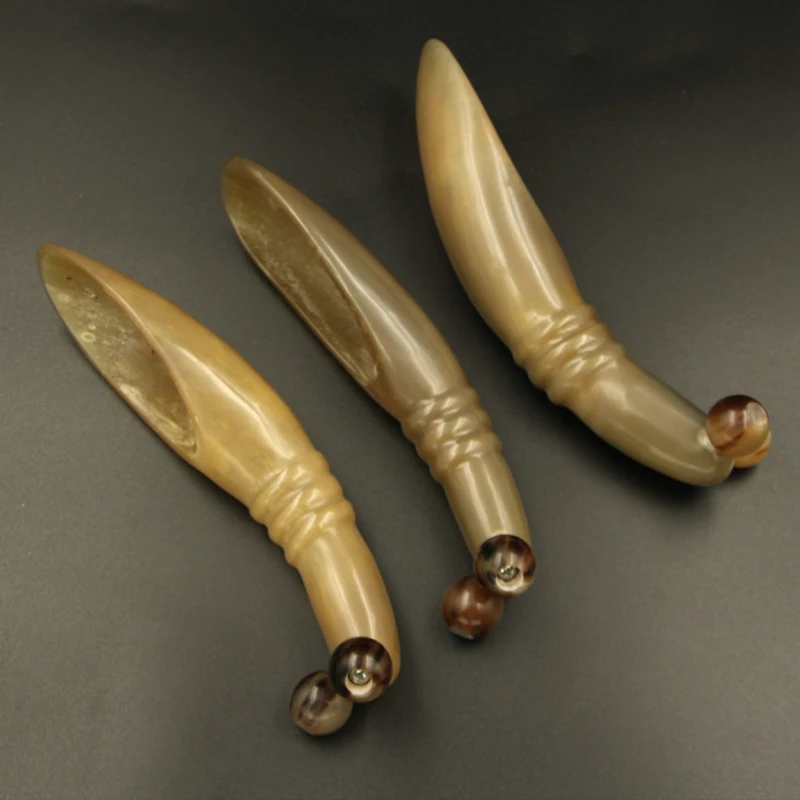 Натуральная белая фотография Gua Sha палочка Guasha точечный карандаш массажный