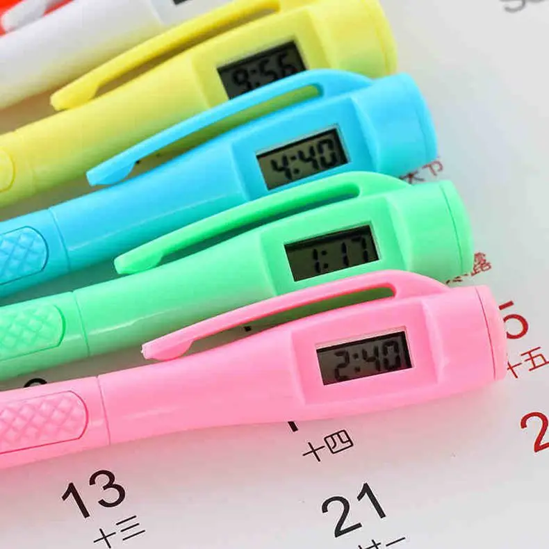 2pcs-per-lot-multi-function-ball-point-pen-with-time-clock-pen-kids-students-office-prize (5)