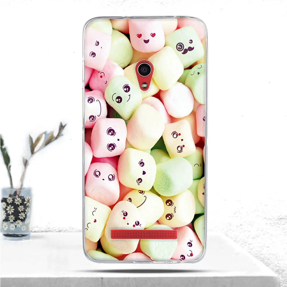 Чехол для Asus ZenFone 5 A500CG A501CG A500KL мягкий силиконовый чехол из ТПУ чехлы телефонов