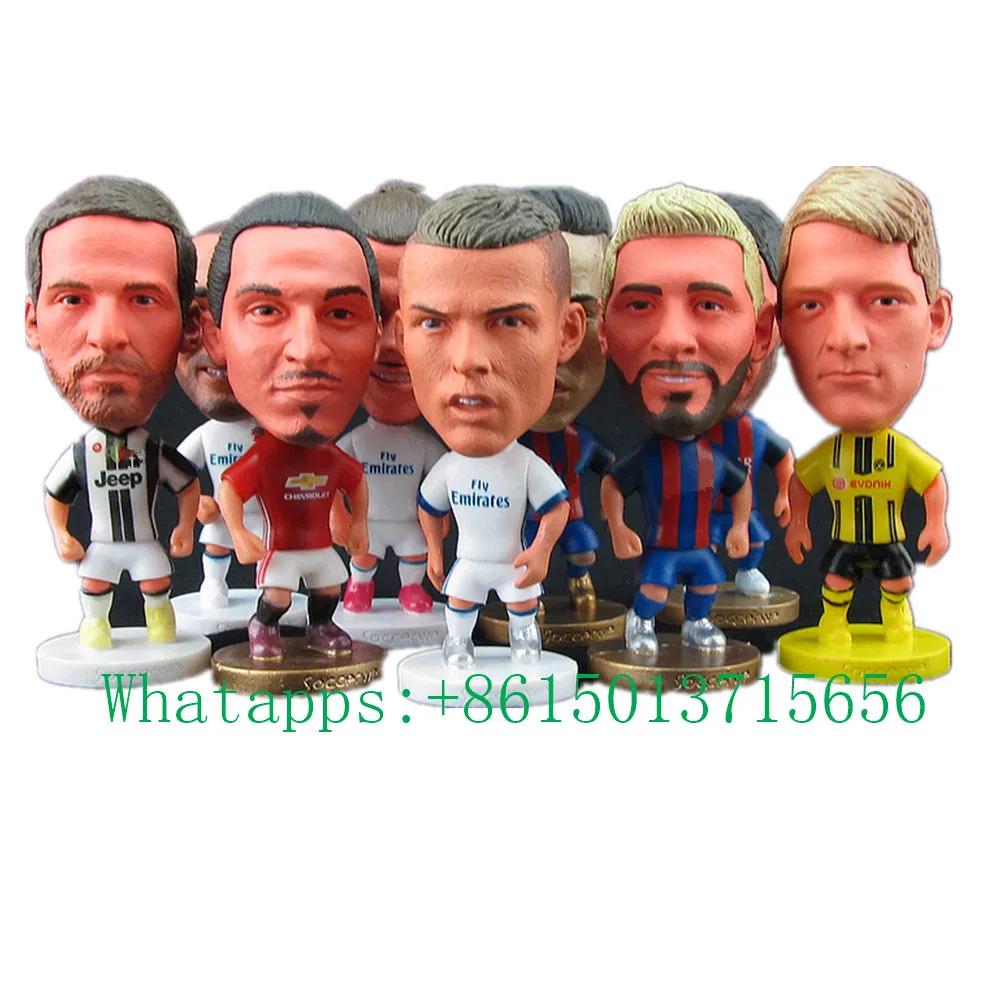 

Soccerwe Soccer Star Doll La Liga Messi Vidal Modric Marcelo Griezmann Bale Isco Coutinho Figurine 2018-19 Season