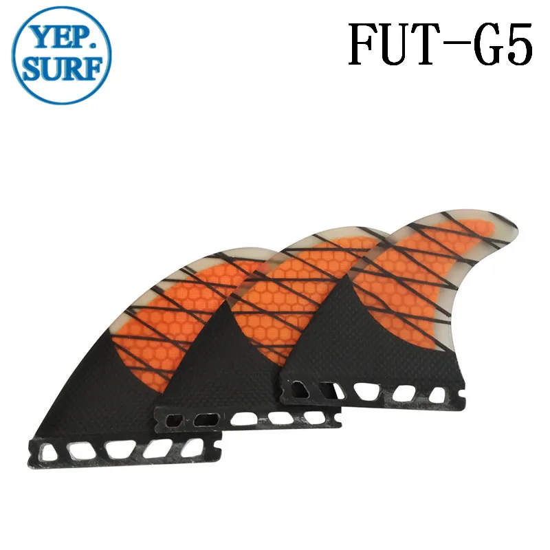 

Future G5 Fins 2color Honeycomb Top Quality Fins SUP Surfboard Fins de Surf Fin