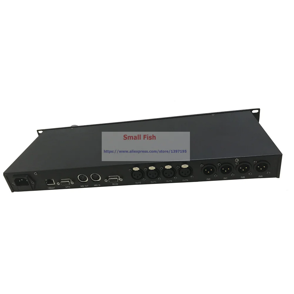 2Pcs Artnet 4 10MB Ethernet 10BaseT Connection On Neutrik Ethercon 4 DMX Input Output 5 Pins XLR DMX Console With DIN Connectors