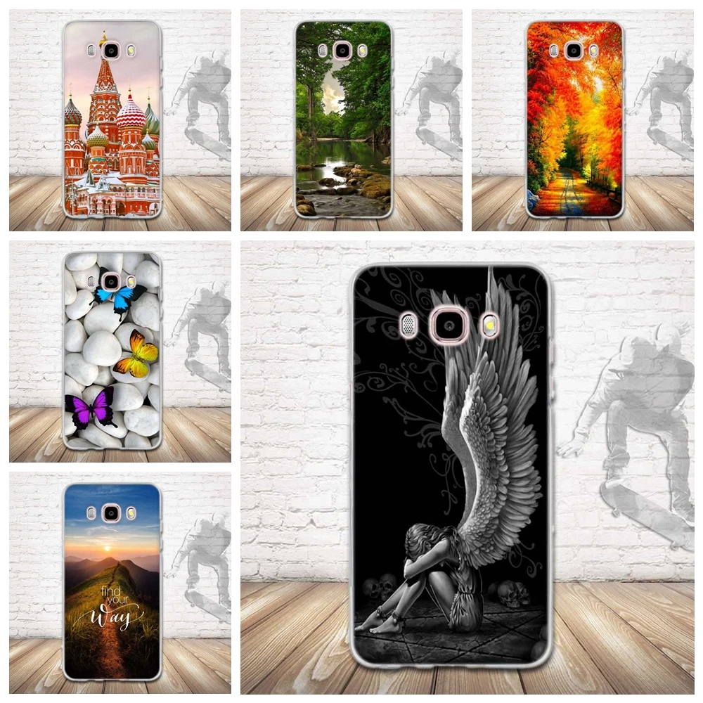 

Case for Samsung Galaxy J5 2016 J510 J510F Cover Luxury Pattern Soft TPU Back Cover for Samsung J5 2016 Case Phone Cases Silicon
