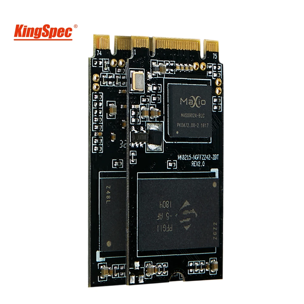 KingSpec SSD 22*42 мм M.2 SATA NGFF 500 Гб 256 ГБ 120 Внутренний твердотельный накопитель для