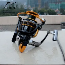 FDDL рыболовная Катушка 12+ 1BB 5,2: 1/5. 1:1 1000-6000 СЕРИЯ полностью Металлическая катушка Горячая для приманки карп Фидер приманка для спиннинга рыболовная катушка